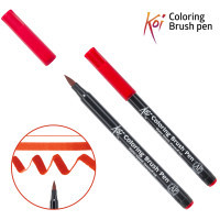 KOI art marker Marker-brush watercolor Red, 19 (084511393073)
