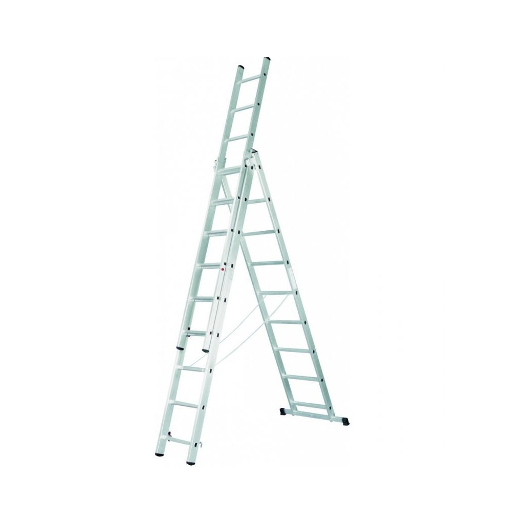 Драбина BUDFIX універсальна трисекційна 01407, 3х7 (62190) Драбина BUDFIX універсальна трисекційна 01407, 3х7 (62190)