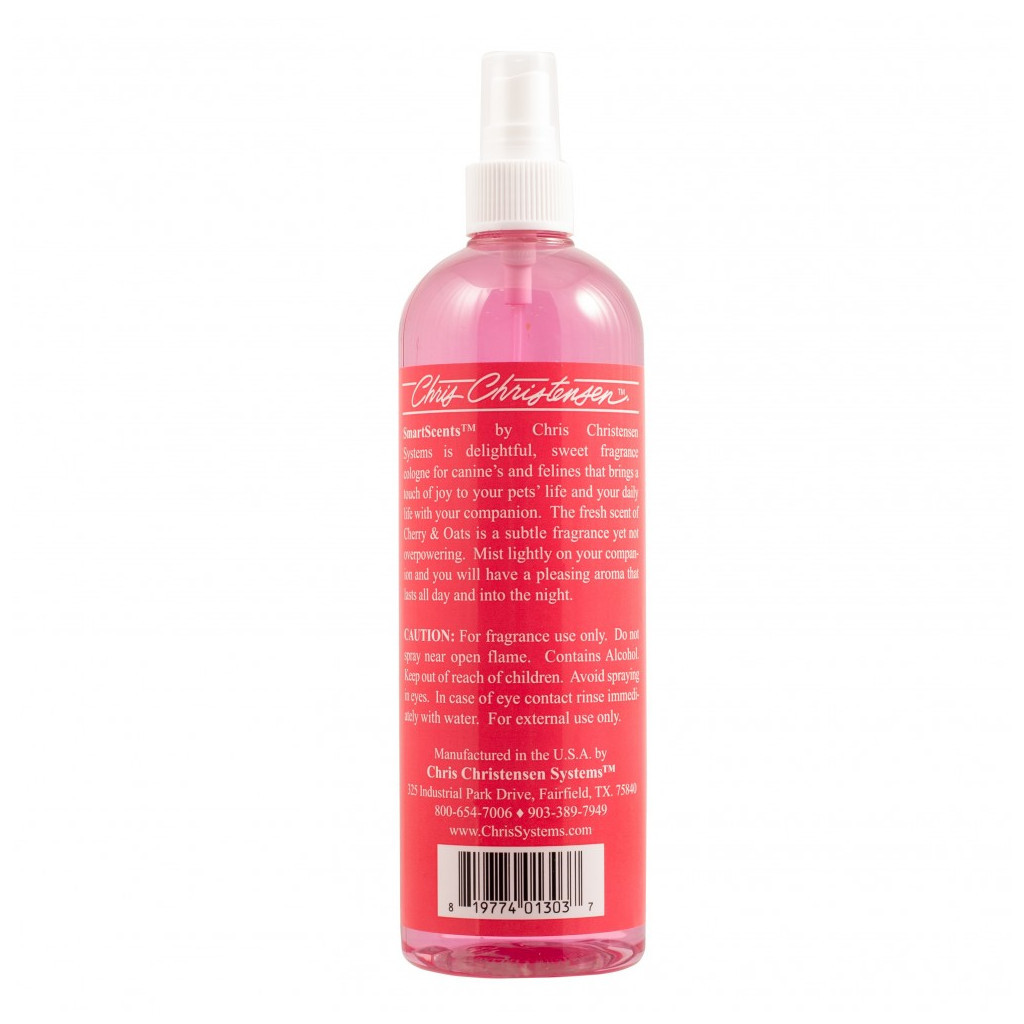 Парфуми для тварин Chris Christensen Smart Scents Cherry & Oats 473 мл (819774013037)