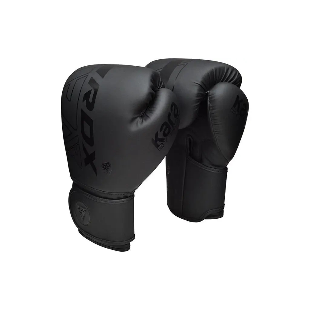 Боксерські рукавички RDX F6 Kara Matte Black 12 унцій (BGR-F6MB-12OZ) Боксерські рукавички RDX F6 Kara Matte Black 12 унцій (BGR-F6MB-12OZ)