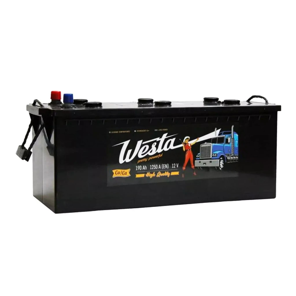 Акумулятор автомобільний Westa 6CT-190 А (3) Pretty Powerful Акумулятор автомобільний Westa 6CT-190 А (3) Pretty Powerful