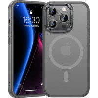 Чохол до мобільного телефона Benks MagClap Mist Protective Gray for iPhone 15 Pro Max (1248536)