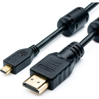 Кабель мультимедійний HDMI A to HDMI D (micro), 1.0m Atcom (22401)