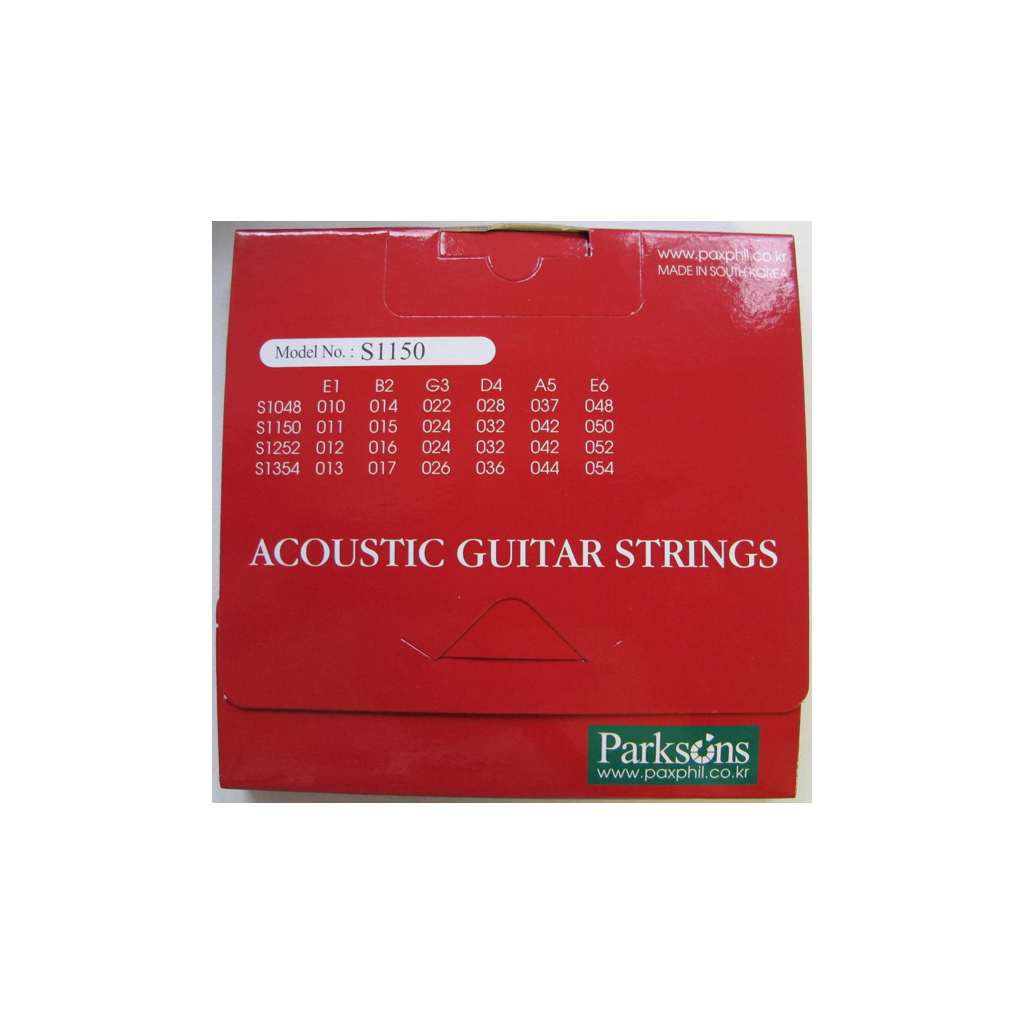 Струни для гітари Parksons Acoustic L (11-50) (S1150)