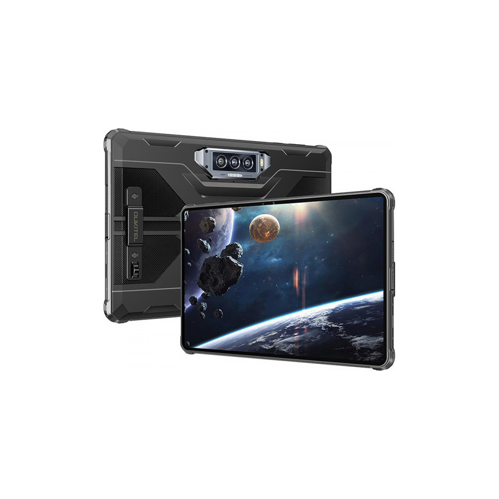 Планшет OUKITEL RT8 11" 6/256GB NFC LTE Dual Sim Black with hand з ручкою (6931940756402)
