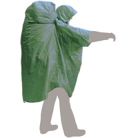Raincoat Terra Incognita PonchoBag S/M green (4823081502753)