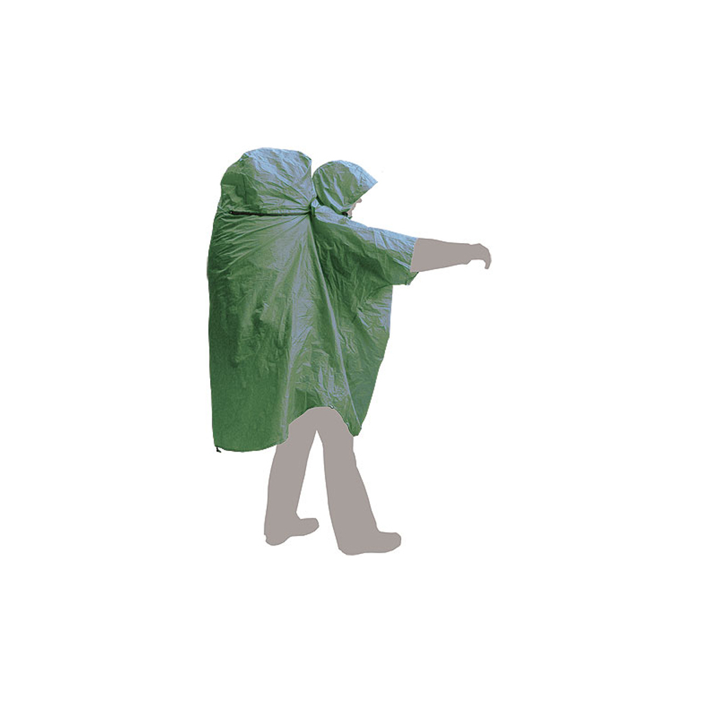 Дощовик Terra Incognita PonchoBag S/M зелёная (4823081502753)