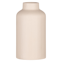 Ваза Ardesto Savona, 8х15см, порцеляна, бежевий (AR3804B)