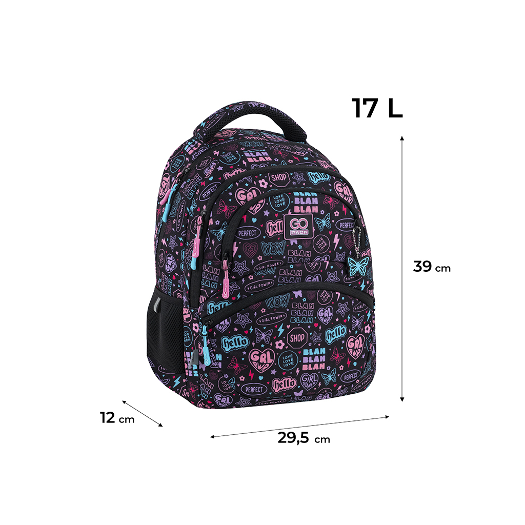 Рюкзак шкільний GoPack Education 175M-1 Girl Power (GO25-175M-1)