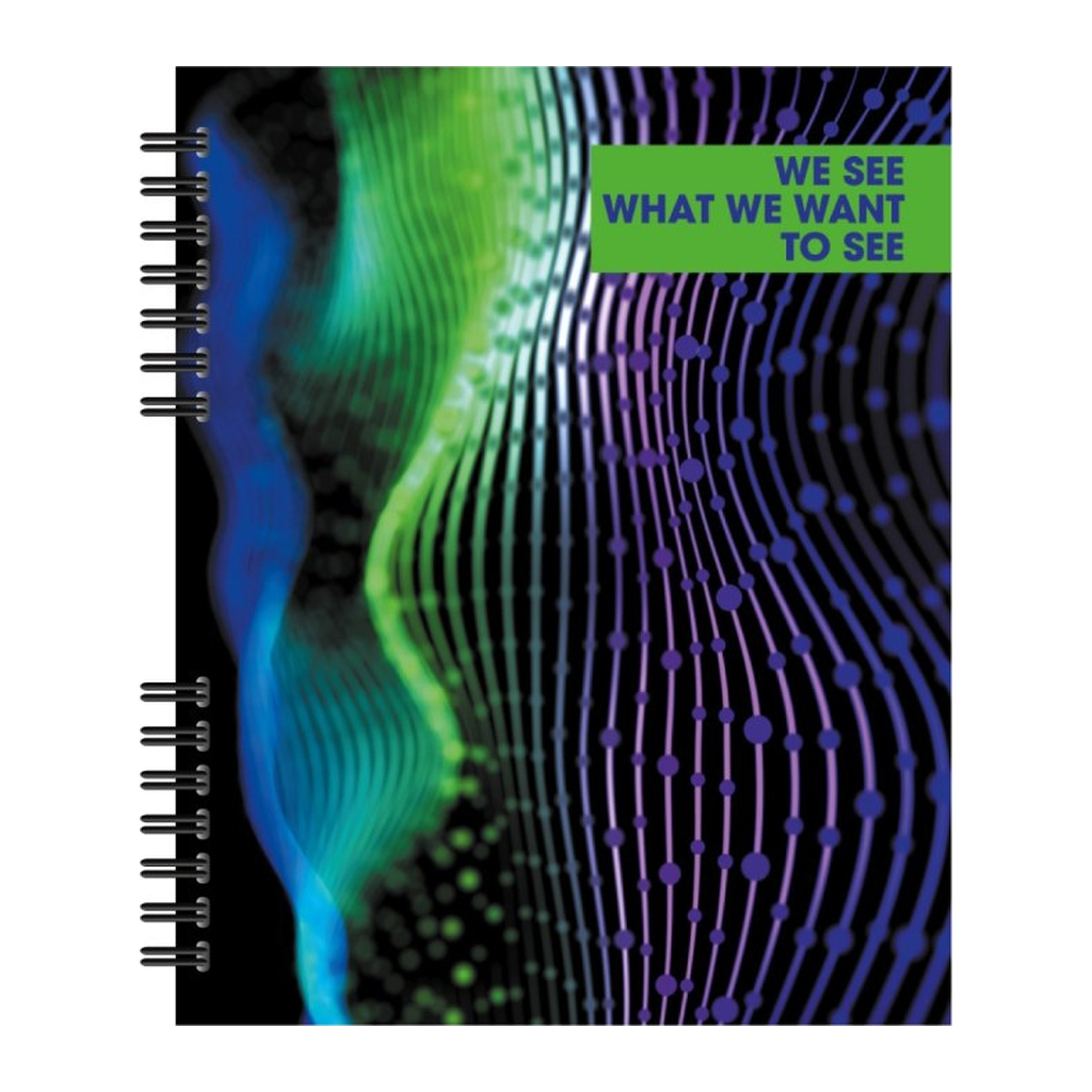 Блокнот Optima В5 пластикова обкладинка, спіраль, 60 аркушів, клітинка (O25918)