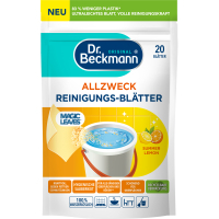 Floor cleaner Dr. Beckmann Magic Leaves Dissolvable wipes for cleaning Summer lemon 20 pcs. (4008455097411)