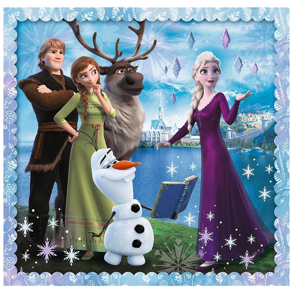Пазл Trefl Frozen Чарівна історія 3 in1 (5900511348538)