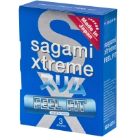 Condoms Sagami Xtreme Feel Fit 3 pcs. (4974234811939)