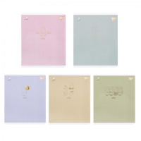 Notebook Yes Gold Miffy 18 sheets line (767529)