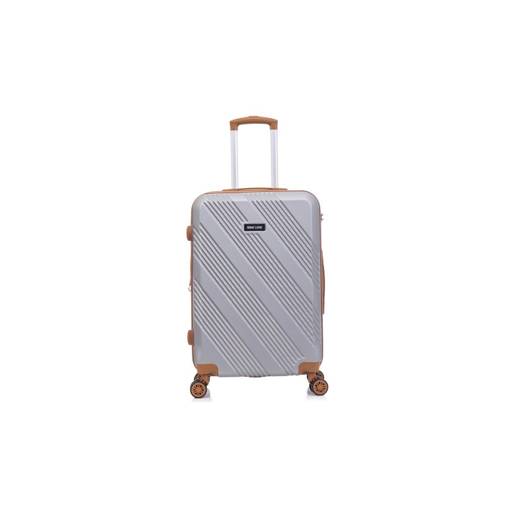 Валіза Semi Line 24" M T5849-2 Light Grey (DAS303353) Валіза Semi Line 24" M T5849-2 Light Grey (DAS303353)
