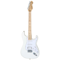 Electric guitar Mooer MSC11 Pro Polar White