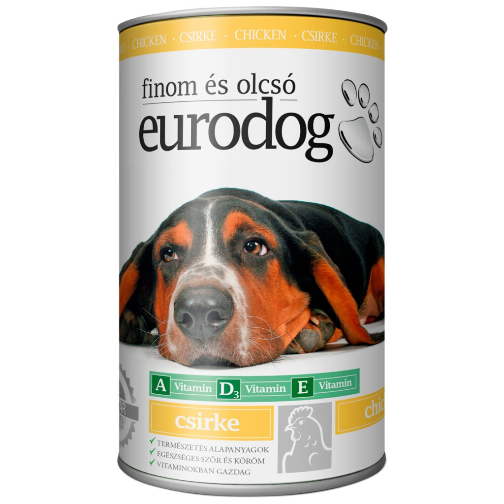 Консерви для собак EuroDog Poultry 415 г (5999886848057)