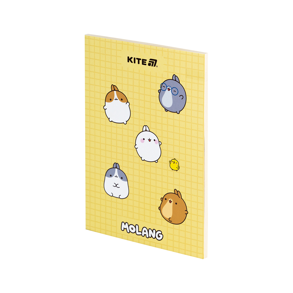 Блокнот Kite А5 Molang термобіндер, 64 аркуші, нелінований (ML25-193) Блокнот Kite А5 Molang термобіндер, 64 аркуші, нелінований (ML25-193)