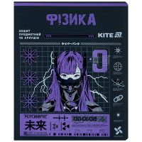 Зошит Kite предметний Cyber 48 аркуші, клітинка, фізика (K25-240-22)
