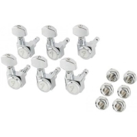 Кілки для гітари Fender Locking Tuning Machine Set Stratocaster/Telecaster All Short (301505)