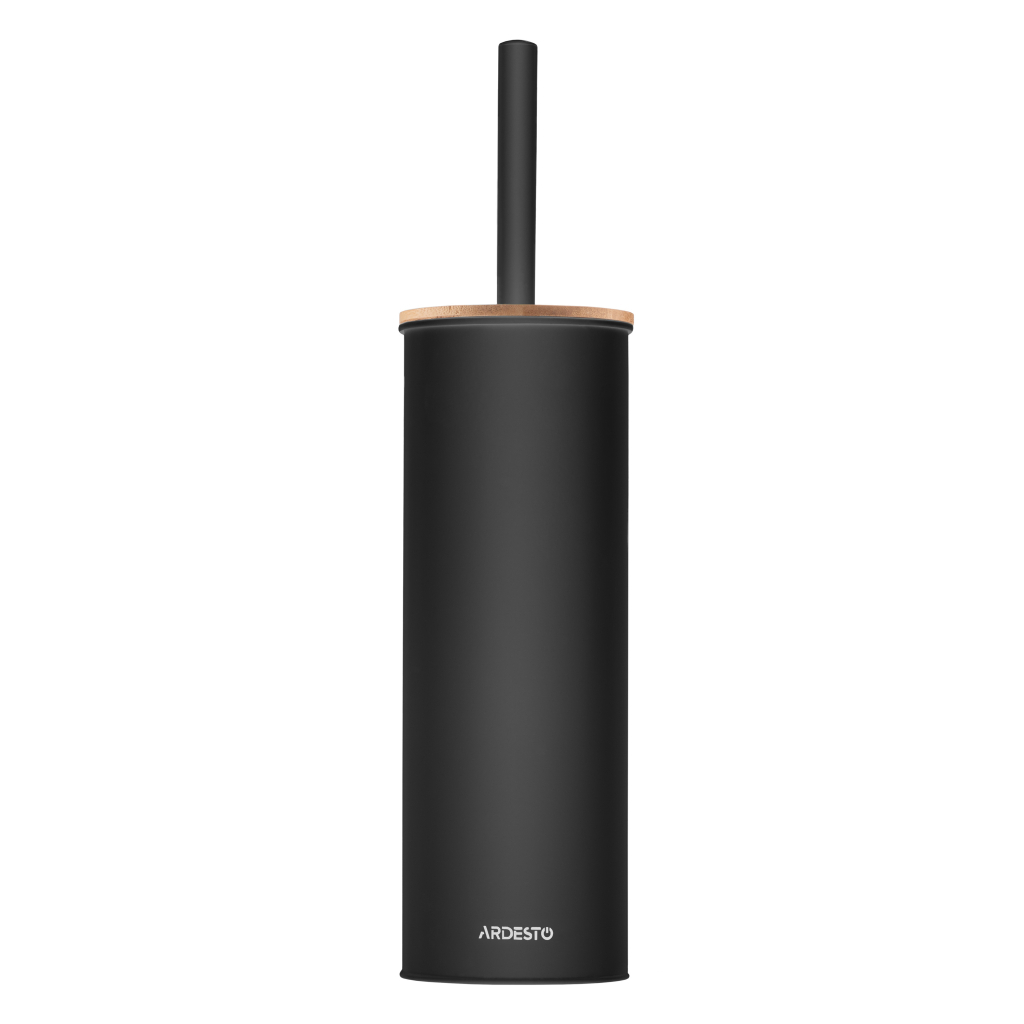 Йоржик для унітазу Ardesto Minimalism Чорний (ARHB3503BB)