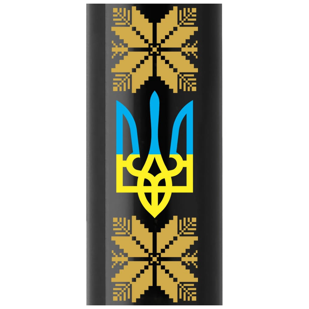 Ручка кулькова Parker IM 17 UKRAINE Black GT BP Тризуб з жовтим орнаментом (22032_T1366u) Ручка кулькова Parker IM 17 UKRAINE Black GT BP Тризуб з жовтим орнаментом (22032_T1366u)