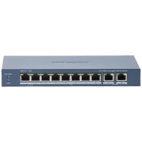 Комутатор мережевий Hikvision DS-3E0310HP-E(C)