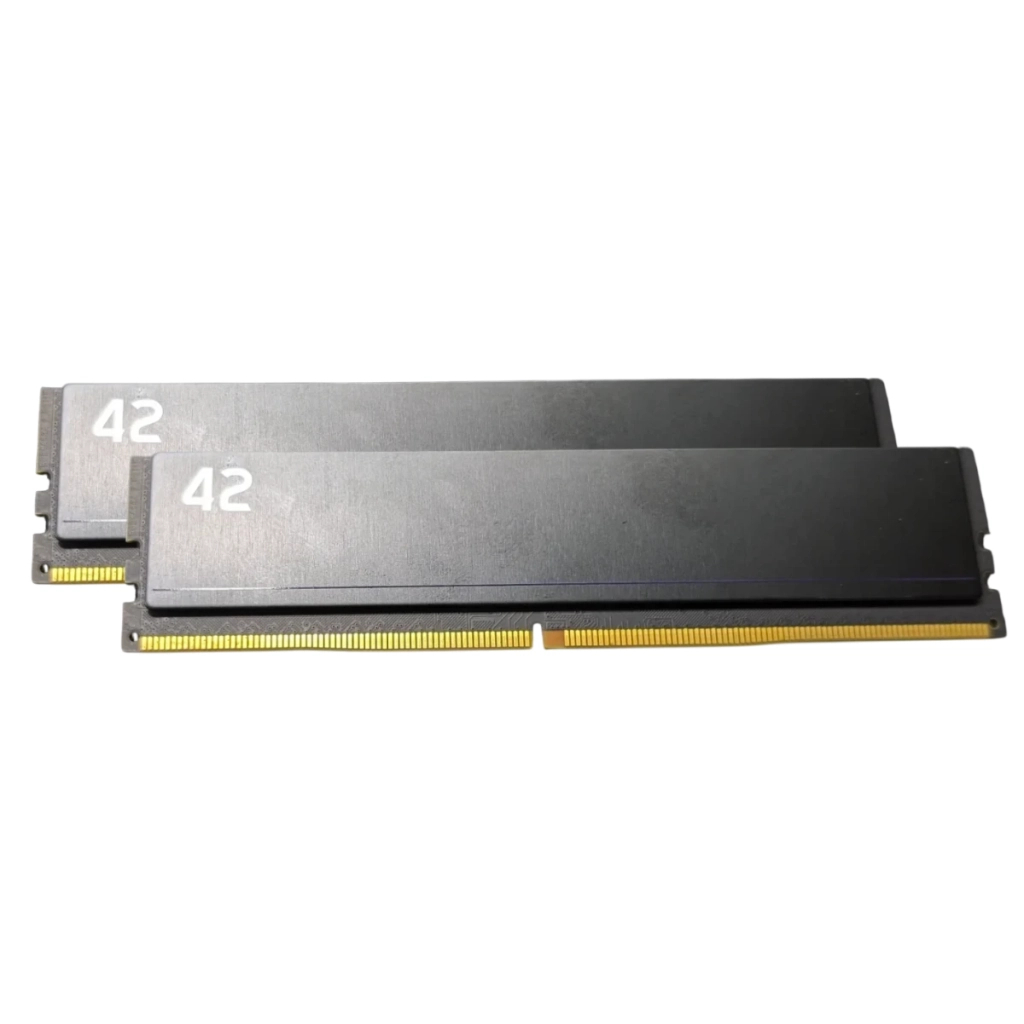 Модуль пам'яті для комп'ютера DDR5 32GB (2x16GB) 6000 MHz 42-Series eXceleram (E-42-009D-32) Модуль пам'яті для комп'ютера DDR5 32GB (2x16GB) 6000 MHz 42-Series eXceleram (E-42-009D-32)