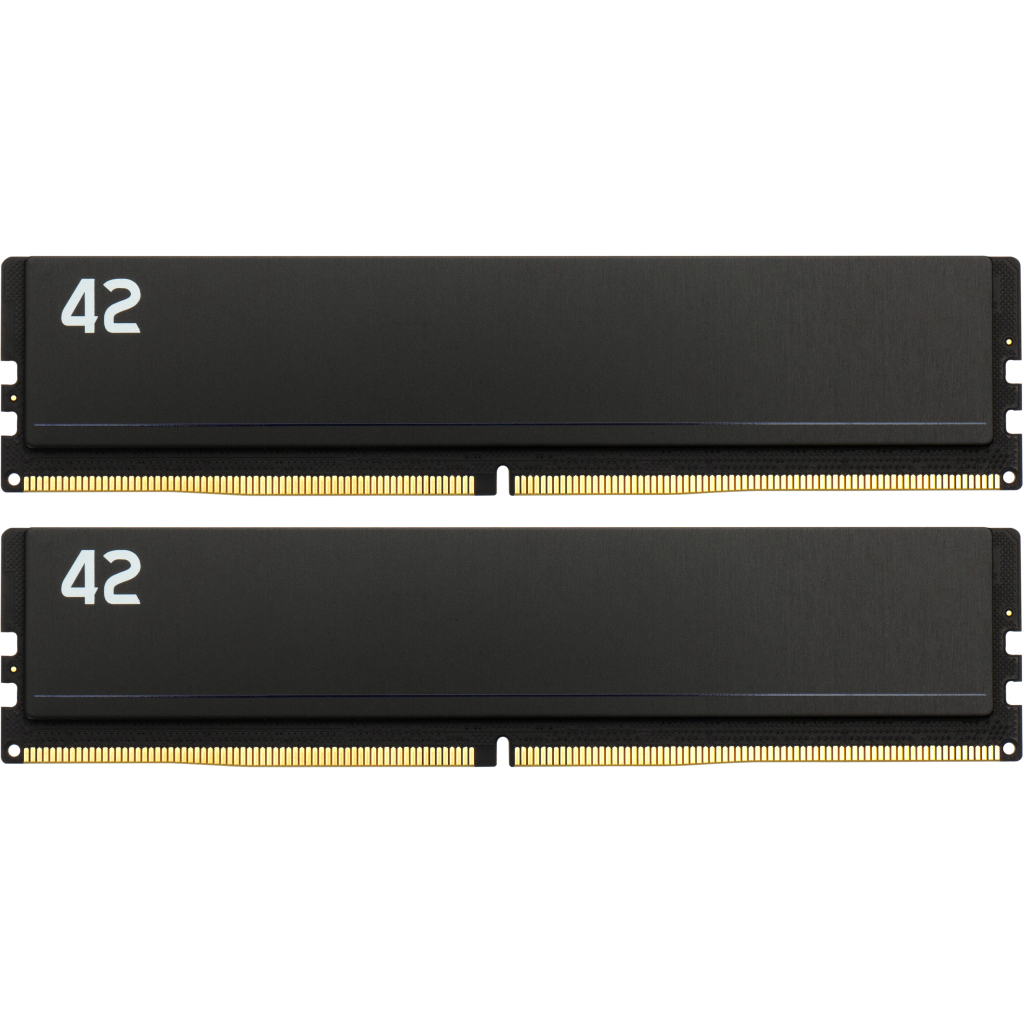 Модуль пам'яті для комп'ютера DDR5 32GB (2x16GB) 6000 MHz 42-Series eXceleram (E-42-009D-32)