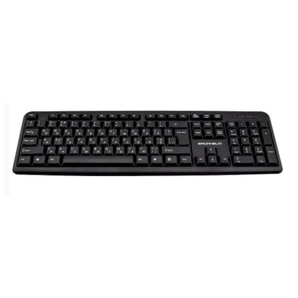 Клавіатура Grunhelm KB-101WD USB UA Black (109327)