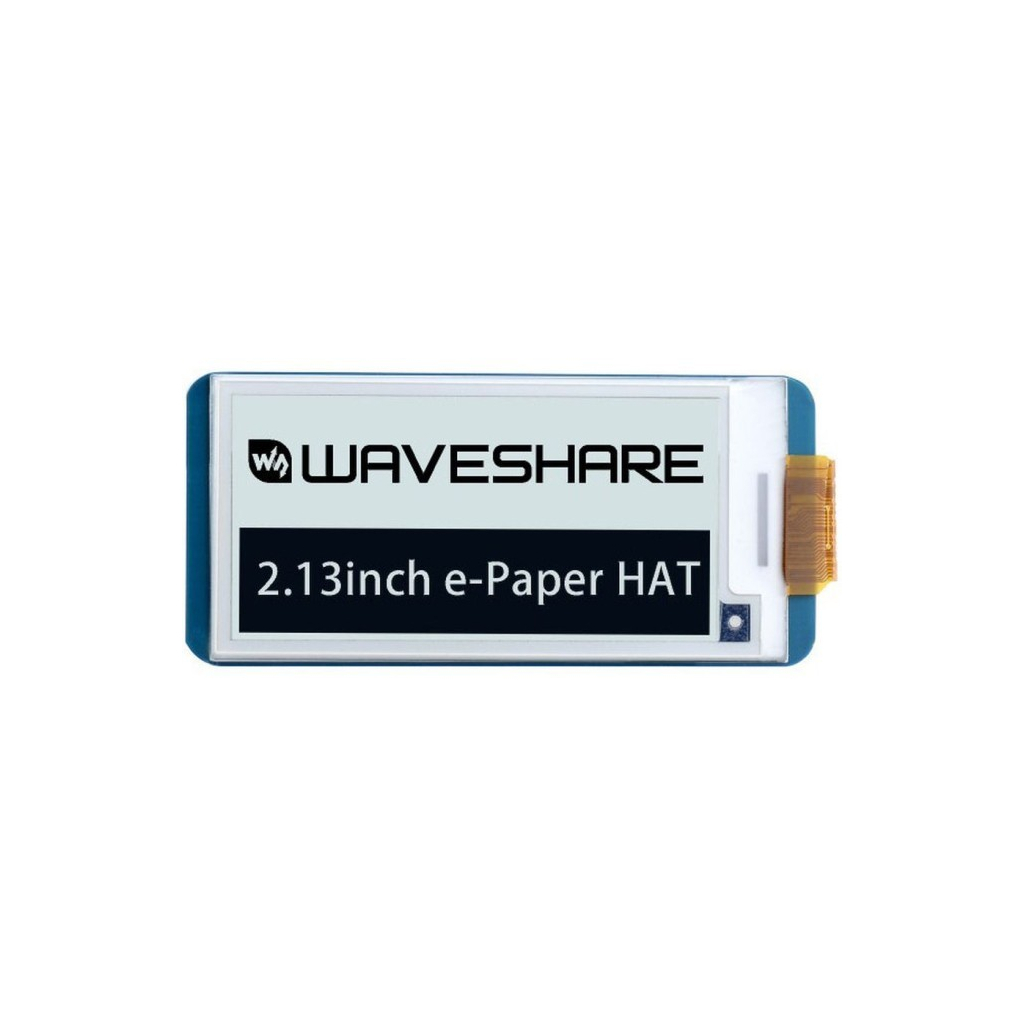 Екран для Мікро ПК Waveshare 2.13" E-Ink 250x122 for Raspberry Pi (WAV-12915)