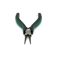 Voltronic pliers round pliers, black and green handles 125 x 28, Q100 (YT-RP125x28)
