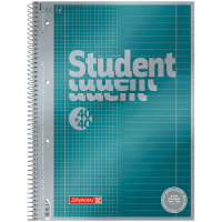 Notebook Brunnen College pad A4 Premium DUO, line + cell, 80 sheets (10-671 74)