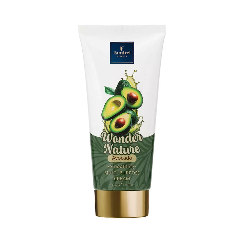 Крем для тіла Famirel Wonder Nature Avocado Smoothing Multi-Purpose Cream 180 мл (7290114086196)