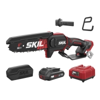 Skil chainsaw SKIL 0512 AA Li-Ion 20V, battery brushless, Li-Ion 2Ah (GS1E0512AA)