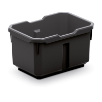 Kistenberg tool box open capacity, black, 156*110*90, TITAN, EPH2-S411 (EPH2-S411)