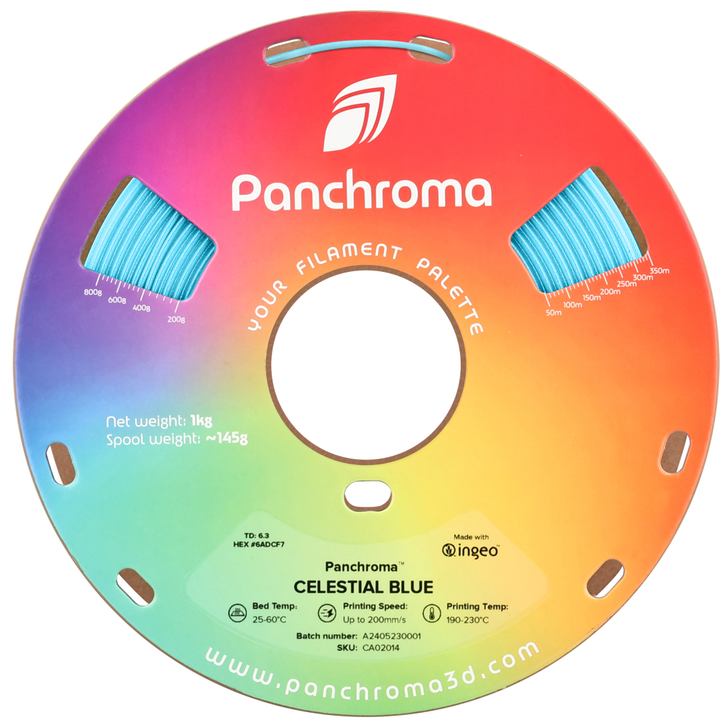 Пластик для 3D-принтера Polymaker PLA PANCHROMA CELESTIAL 1,75mm 1kg BLUE (CA02014)