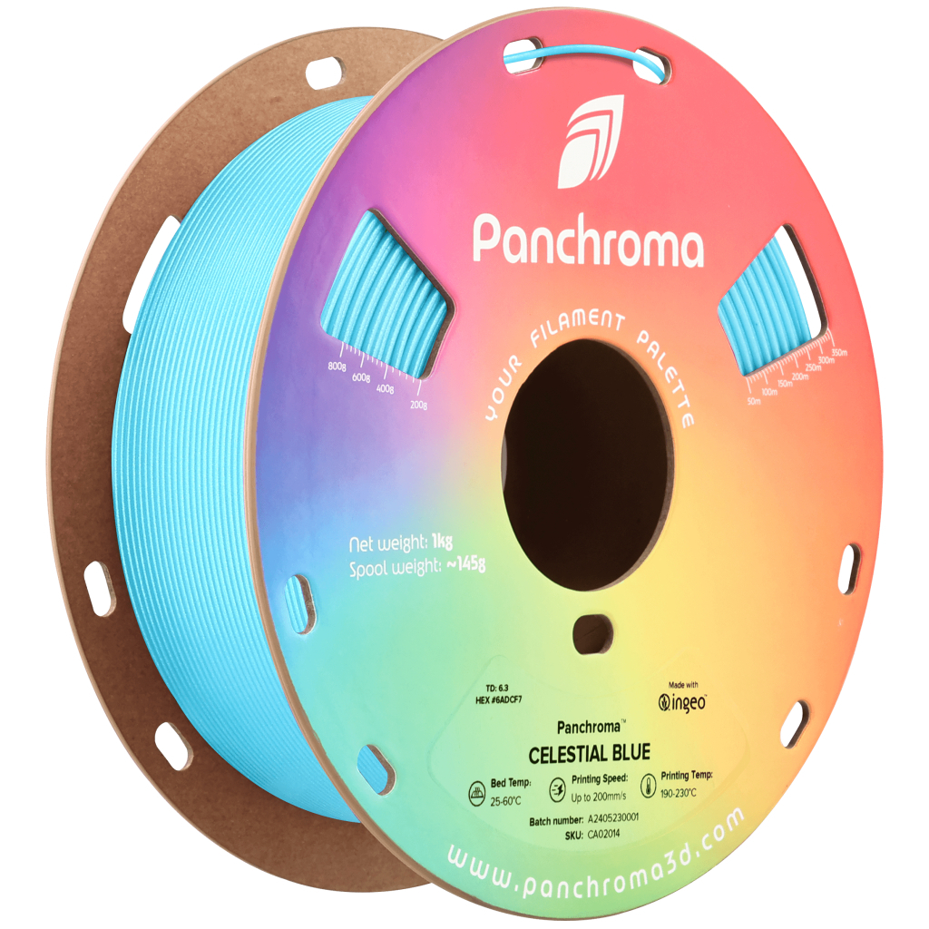 Пластик для 3D-принтера Polymaker PLA PANCHROMA CELESTIAL 1,75mm 1kg BLUE (CA02014)