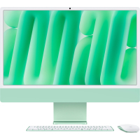 Комп'ютер Apple 24" iMac Retina 4.5K / Apple M4 (10-c/CPU, 10-c/GPU), 16, 256, Green, A3137 (MWUY3UA/A)