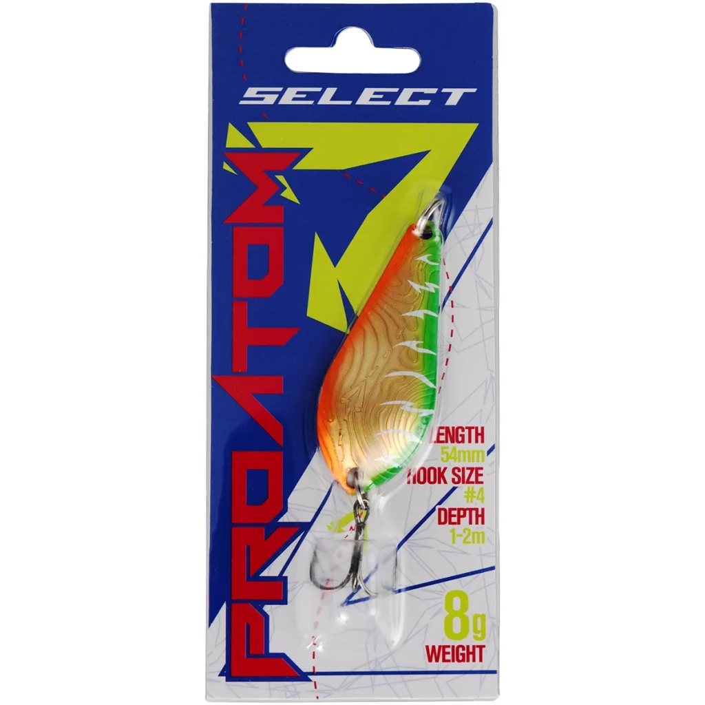 Блешня Select ProAtom 8.0g 54mm 16 (1870.77.24) Блешня Select ProAtom 8.0g 54mm 16 (1870.77.24)