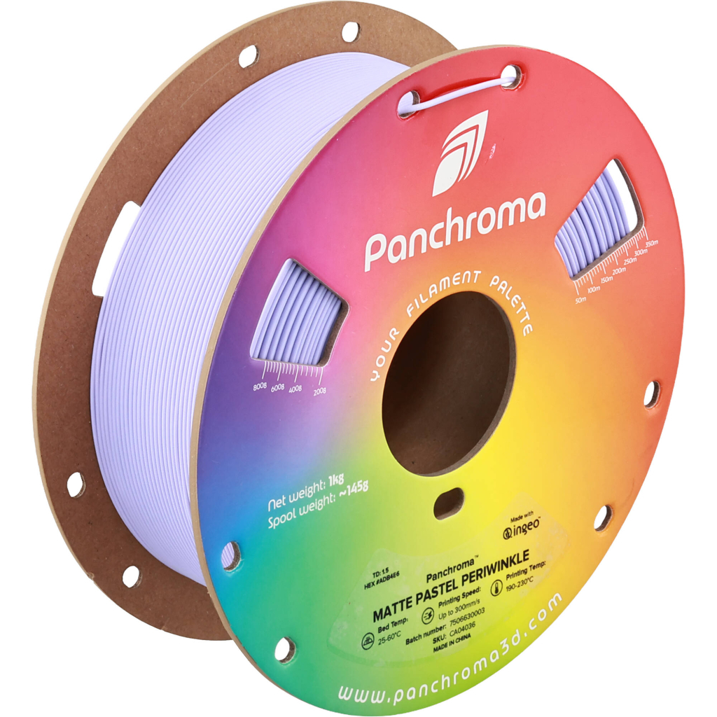 Пластик для 3D-принтера Polymaker PLA PANCHROMA MATTE 1,75mm 1kg PASTEL PEZRIWINKLE (CA04036)