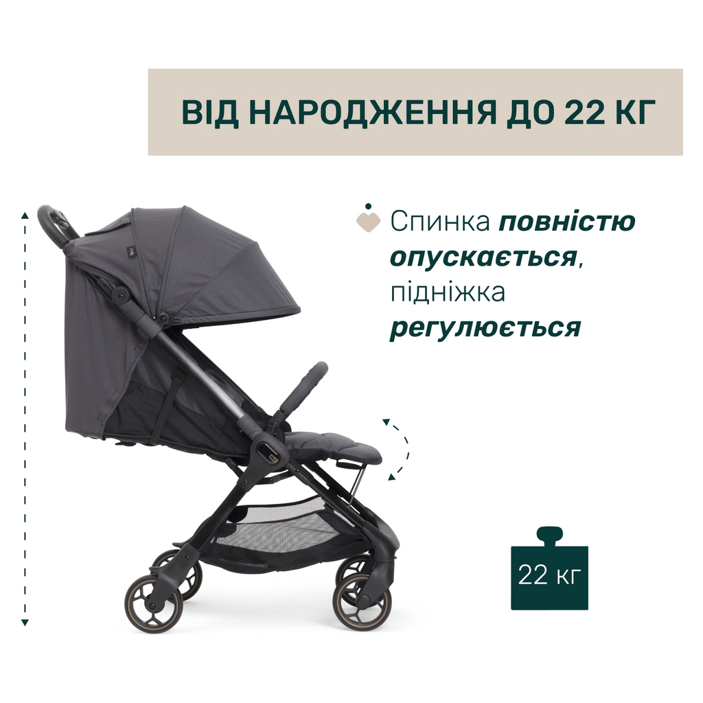 Коляска Chicco We 2 Чорна (87167.31)