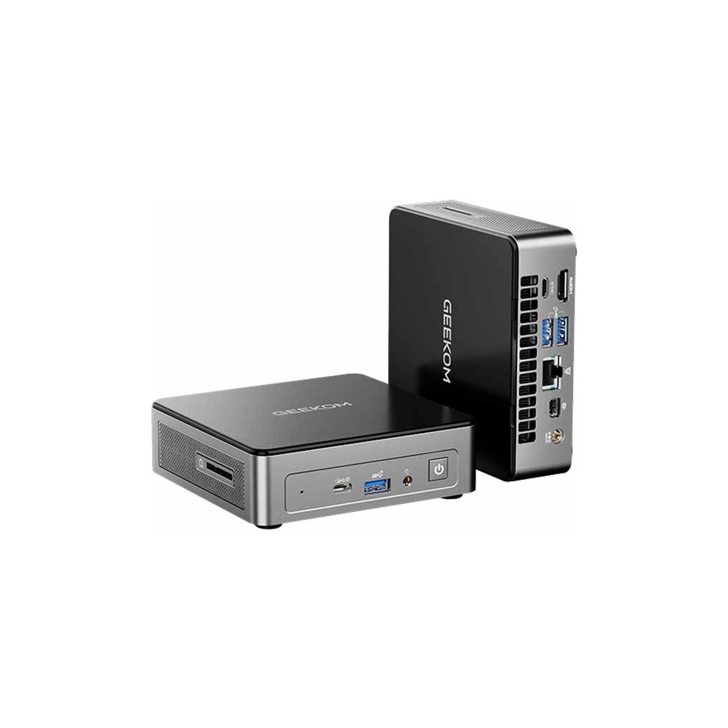 Комп'ютер GEEKOM Air12 Mini PC 2026 Edition / Pentium Gold 7505, 8, 512, WIN11Pro (GMAIR12PT7505 -8512-EU)