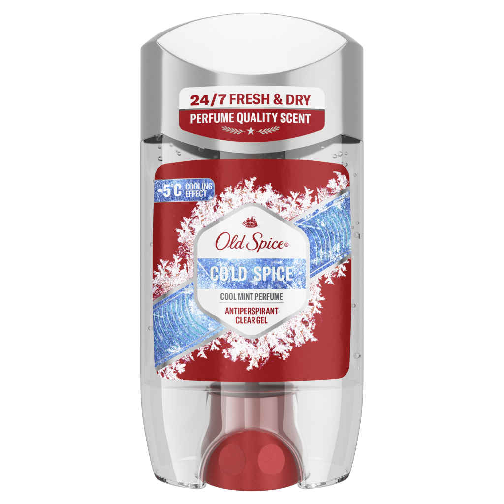 Антиперспірант Old Spice Cold Spice Прозорий гелевий 70 мл (8006530155557)