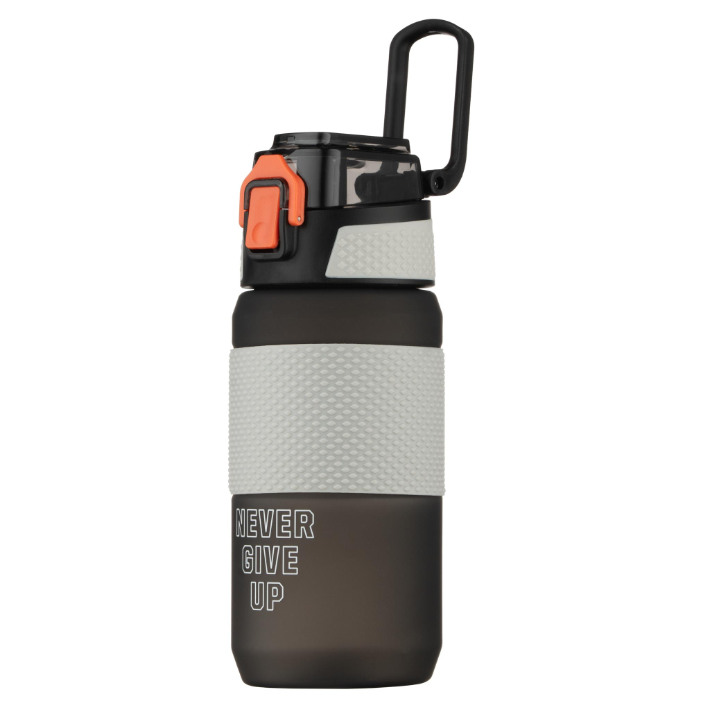 Пляшка для води ARDESTO Motion 600мл, пластик, чорний (AR2260ML) Пляшка для води ARDESTO Motion 600мл, пластик, чорний (AR2260ML)