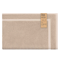 Towel ARDESTO Mat for feet terry Ritual 50 x 70 cm, 100% cotton, beige (ART2657RB)