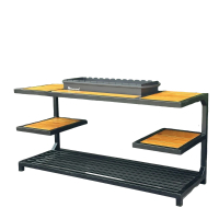 Metalzavod Odin grill for 12 4mm skewers in LOFT style (ML12-4C2P)