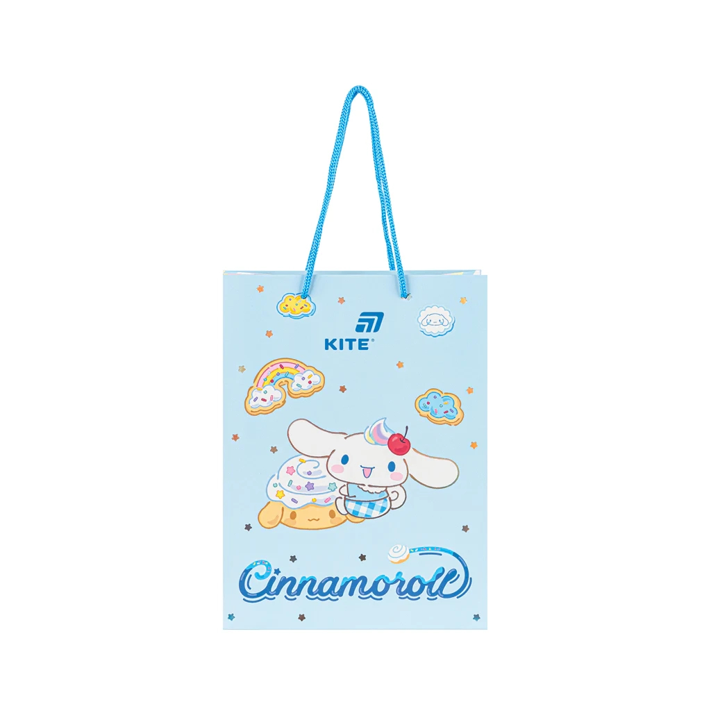 Подарунковий пакет Kite Cinnamoroll 18 х 24 см (CR26-265) Подарунковий пакет Kite Cinnamoroll 18 х 24 см (CR26-265)