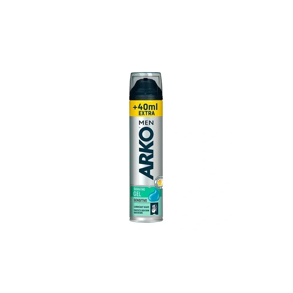 Гель для гоління ARKO Men Sensitive 240 мл (8690506553609)