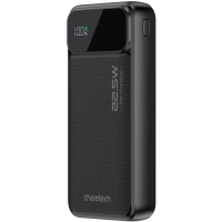 Батарея універсальна Choetech 20000mAh, 22.5W, PD, QC/3.0, Black (B729-ACBK)